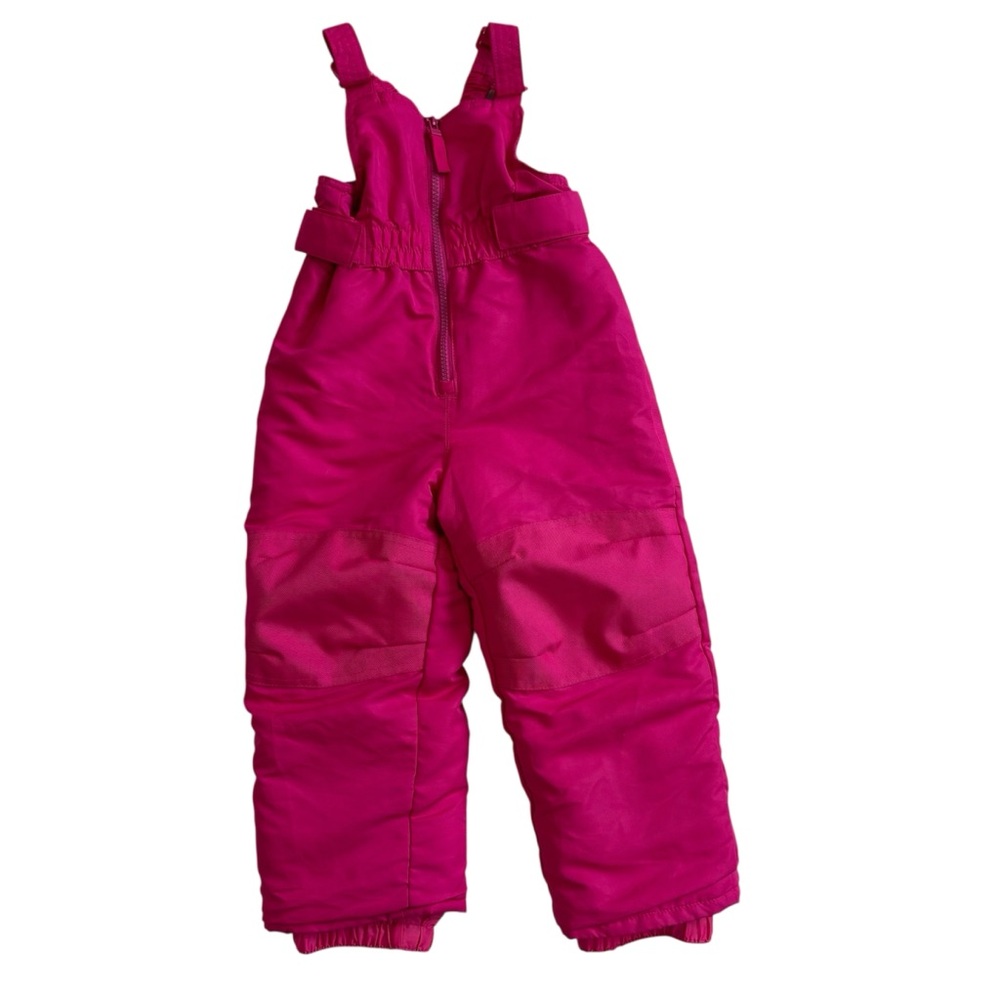 Cherokee Vintage‎ Pink Textured Toddler’s Snow Bib size 3T
